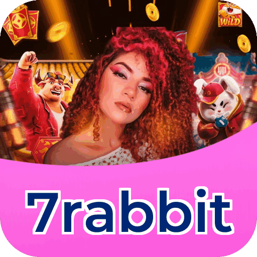 Interface do aplicativo 7rabbit mostrando jogos disponíveis no iOS e Android